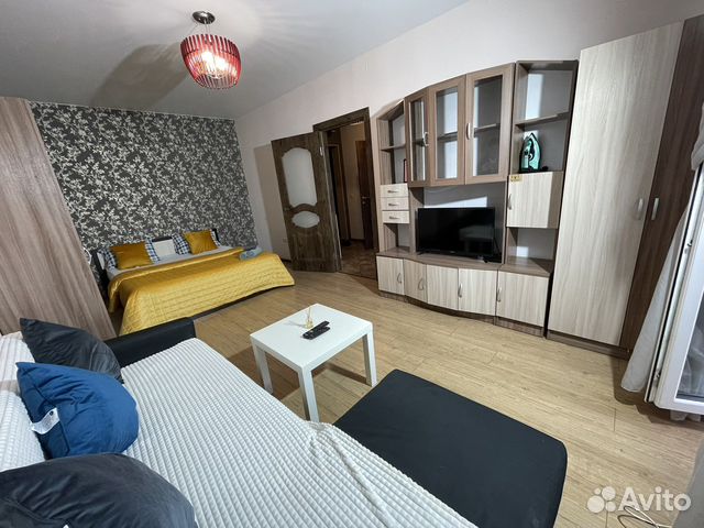 

1-к. квартира, 43 м², 2 кровати