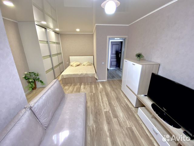 

1-к. квартира, 40 м², 2 кровати