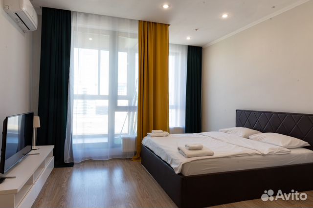 

Квартира-студия, 32 м², 1 кровать