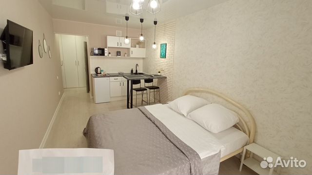 

Квартира-студия, 30 м², 2 кровати