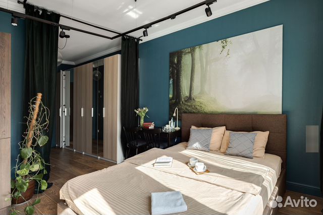 

Квартира-студия, 30 м², 1 кровать