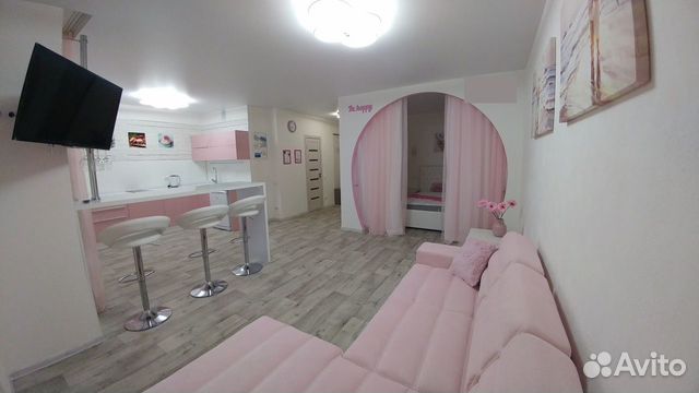 

Квартира-студия, 48 м², 2 кровати