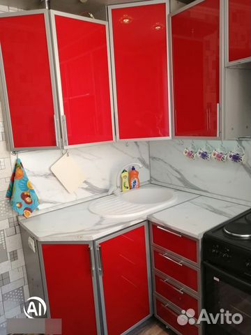

1-к. квартира, 32 м², 3 кровати