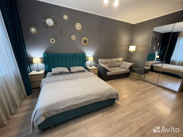 

1-к. квартира, 41 м², 2 кровати