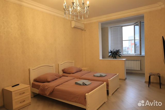 

1-к. квартира, 46 м², 3 кровати