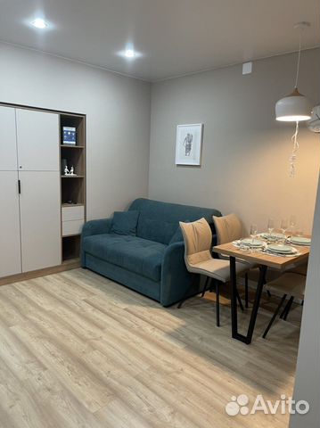 

Квартира-студия, 36 м², 2 кровати