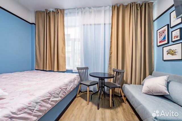 

Квартира-студия, 16 м², 1 кровать