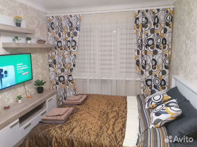 

1-к. квартира, 31 м², 2 кровати