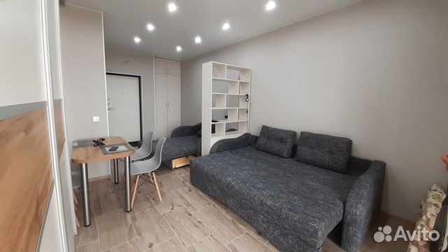 

Квартира-студия, 27 м², 2 кровати