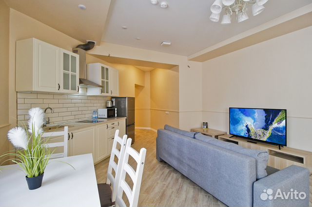 

Квартира-студия, 56 м², 2 кровати