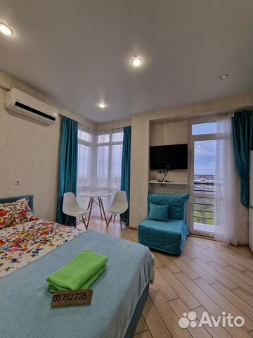 

Квартира-студия, 22,5 м², 2 кровати