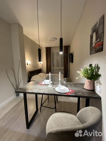 

Квартира-студия, 24 м², 1 кровать