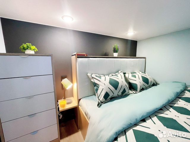 

Квартира-студия, 27 м², 2 кровати