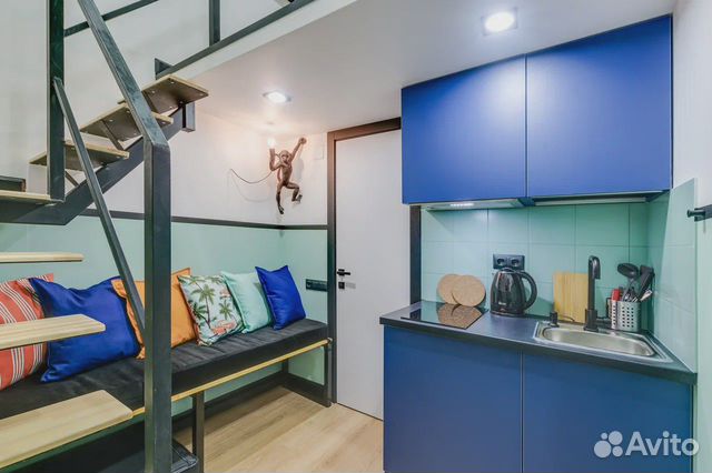 

Квартира-студия, 13 м², 1 кровать