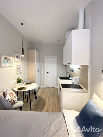

Квартира-студия, 14 м², 1 кровать