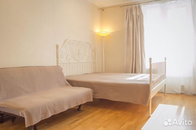

1-к. квартира, 40 м², 2 кровати