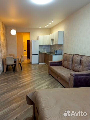 

Квартира-студия, 45 м², 2 кровати