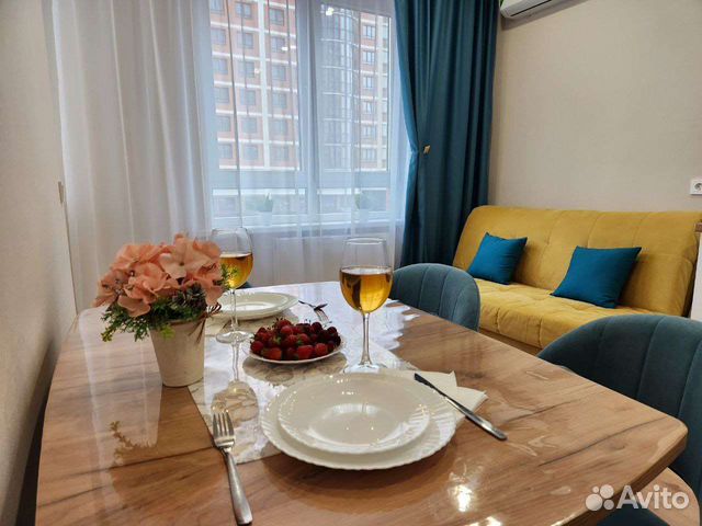 

1-к. квартира, 40 м², 3 кровати
