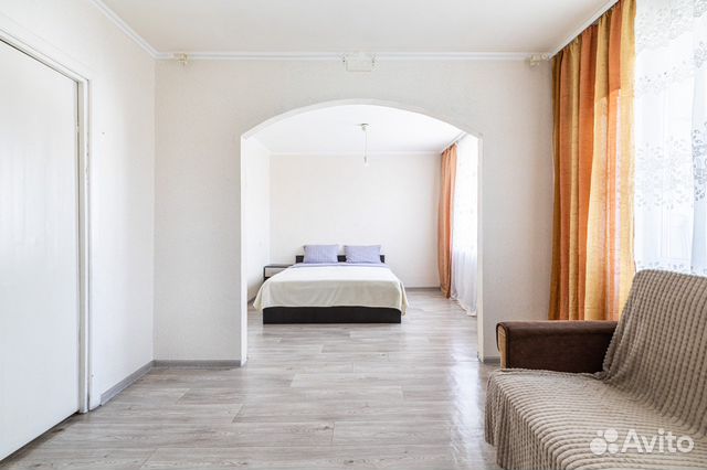 

1-к. квартира, 45 м², 2 кровати