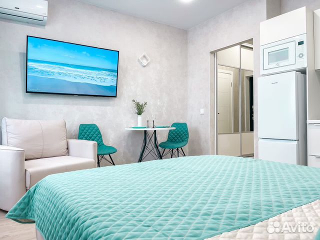 

Квартира-студия, 26 м², 2 кровати