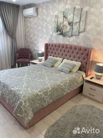 

1-к. квартира, 46 м², 2 кровати