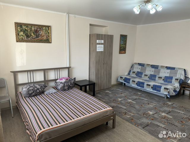 

Квартира-студия, 46 м², 2 кровати
