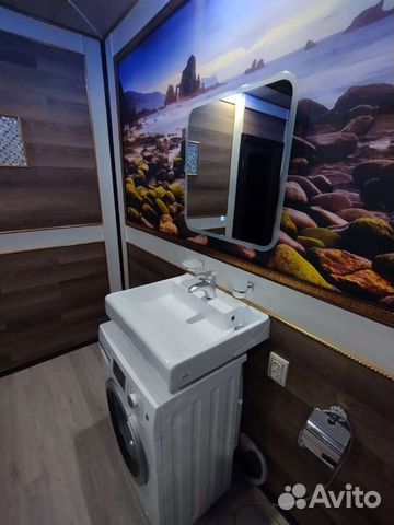 

1-к. квартира, 64 м², 2 кровати