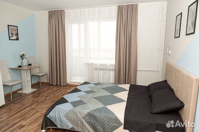 

Квартира-студия, 30 м², 1 кровать