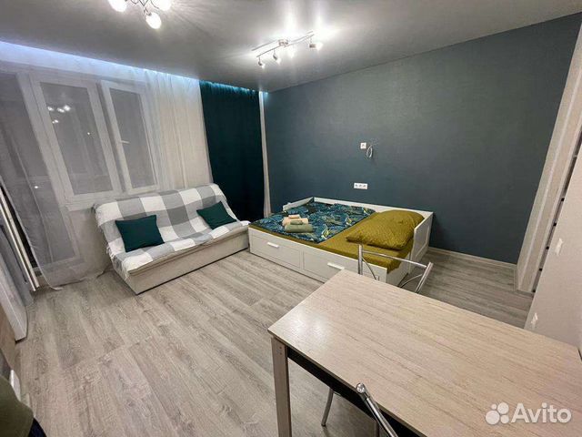 

Квартира-студия, 30 м², 2 кровати