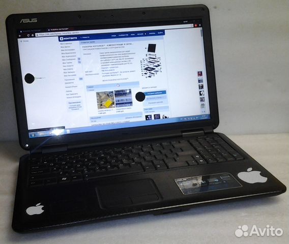 Ноутбук бу Asus K50 K50c-SX004D на запчасти