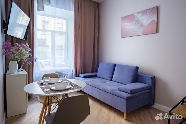 

Квартира-студия, 18 м², 3 кровати