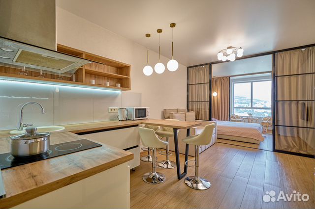 

Квартира-студия, 40 м², 2 кровати