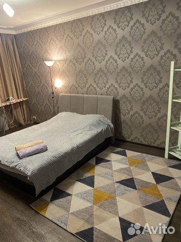 

1-к. квартира, 46 м², 2 кровати
