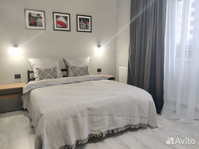 

Квартира-студия, 38 м², 1 кровать