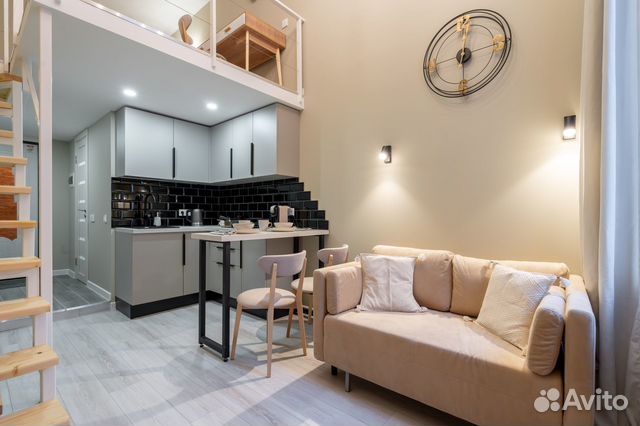 

Квартира-студия, 27 м², 2 кровати