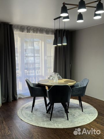 

1-к. квартира, 44 м², 2 кровати