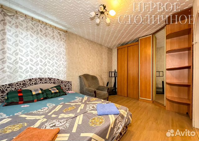 

1-к. квартира, 38 м², 2 кровати
