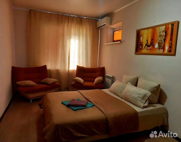 

1-к. квартира, 45,1 м², 2 кровати