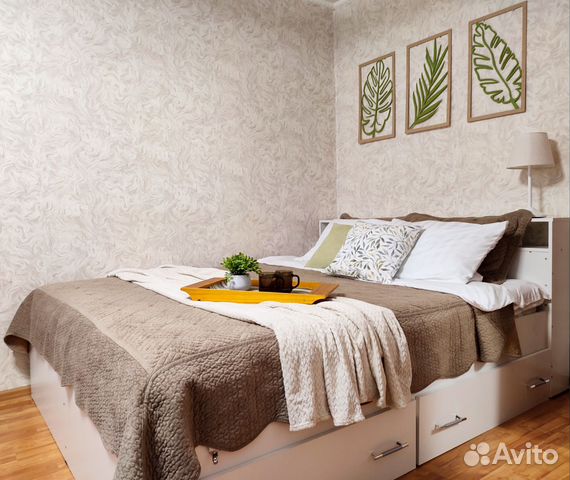 

1-к. квартира, 35 м², 2 кровати