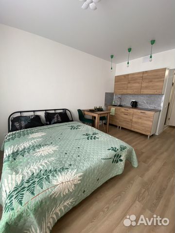 

Квартира-студия, 19,8 м², 2 кровати