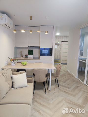 

1-к. квартира, 45 м², 2 кровати