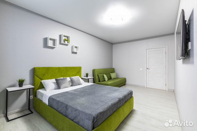

1-к. квартира, 45 м², 3 кровати