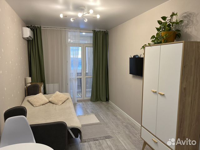 

Квартира-студия, 30 м², 1 кровать