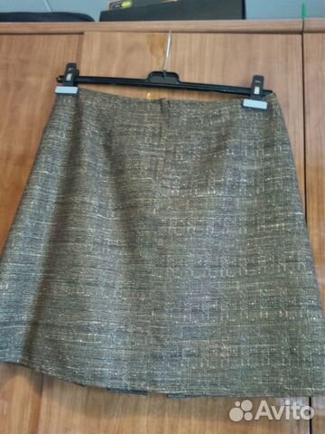 Юбка с люрексом,складки, Look 44р, англ.10 Юбка с люрексом,складки, Look 44р, англ.10