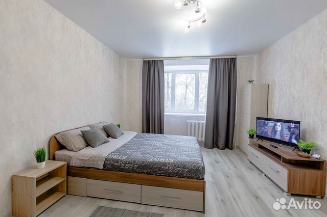 

1-к. квартира, 34 м², 2 кровати