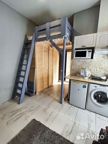 

Квартира-студия, 17 м², 2 кровати