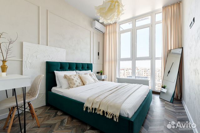 

1-к. квартира, 38 м², 2 кровати