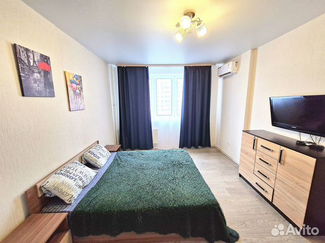 

1-к. квартира, 42 м², 2 кровати