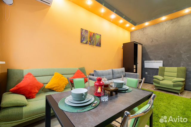 

Квартира-студия, 30 м², 2 кровати