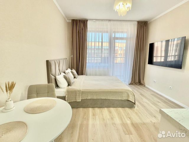 

Квартира-студия, 27 м², 2 кровати